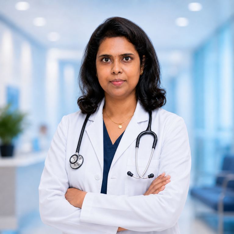 Portrait of Dr Subbur Rama Devi, Anaesthesiology specialist at Wellness Hospitals