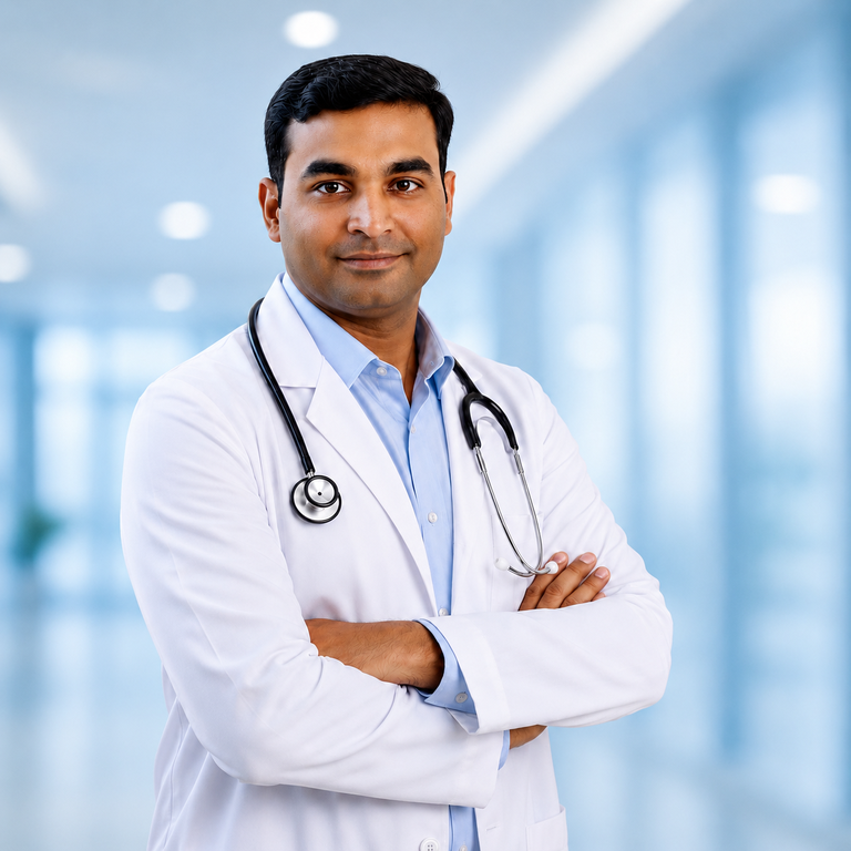 Portrait of Dr B Vijay Kumar, Psychiatry specialist at Wellness Hospitals