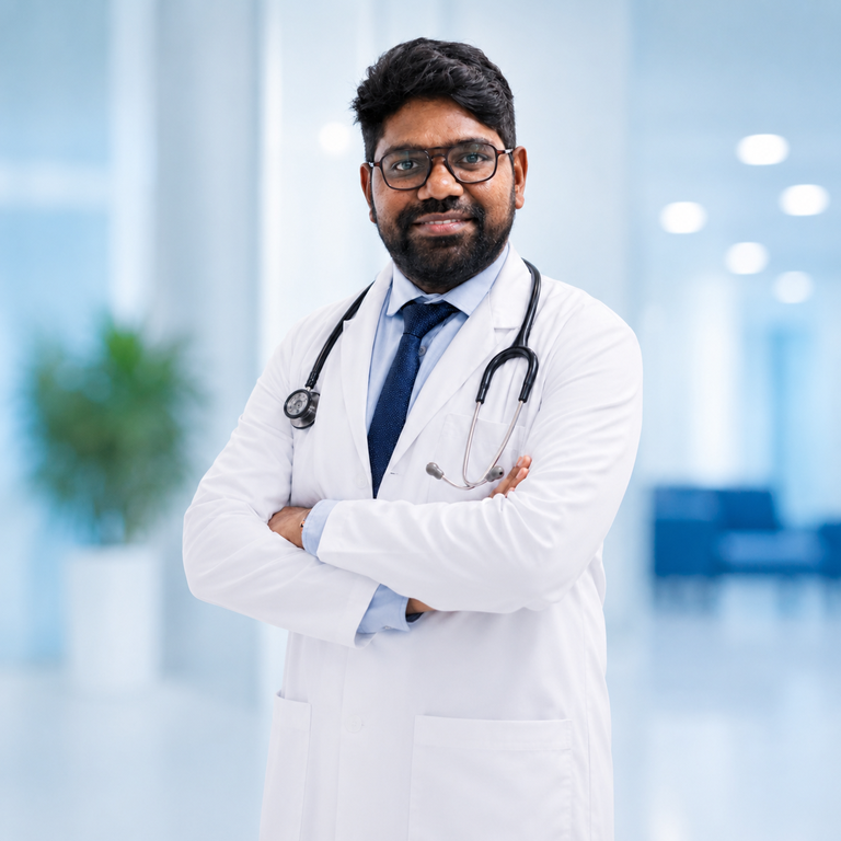 Portrait of Dr M Chaitanya Kumar, Oncology specialist at Wellness Hospitals