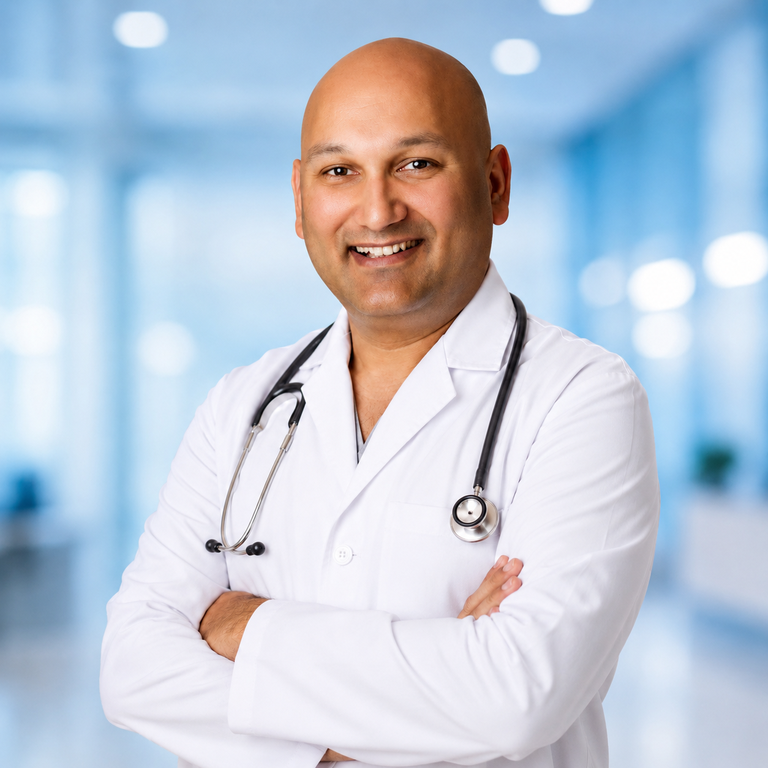 Portrait of Dr Tamirisa Srinath Krishnamachary, Nephrology specialist at Wellness Hospitals