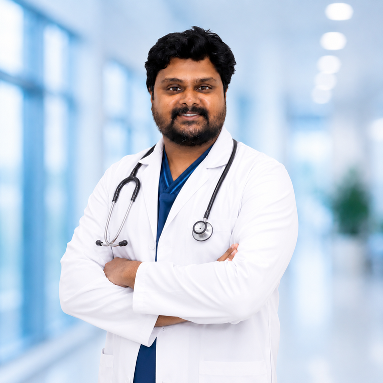 Portrait of Dr Stevenson, Maxillo Facial Surgeon specialist at Wellness Hospitals