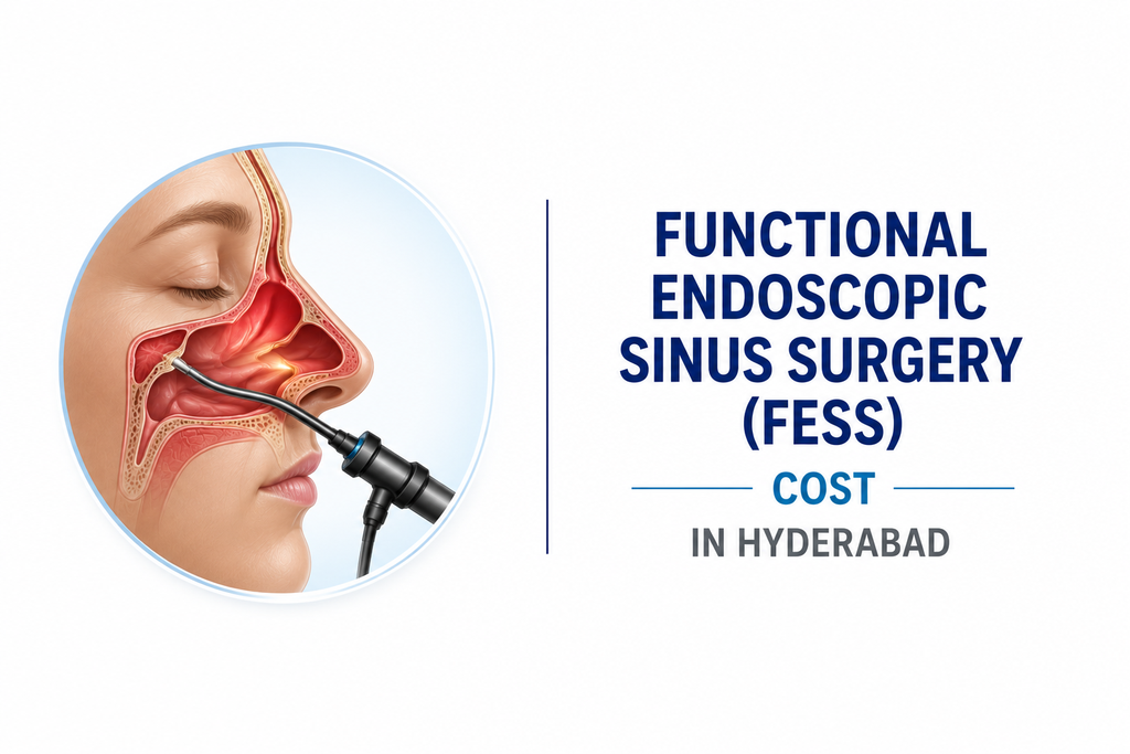 Cover image — Functional Endoscopic Sinus Surgery (FESS) Cost in Hyderabad