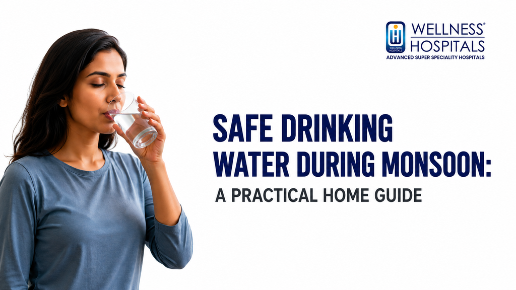 Cover image — Safe Drinking Water During Monsoon: A Practical Home Guide